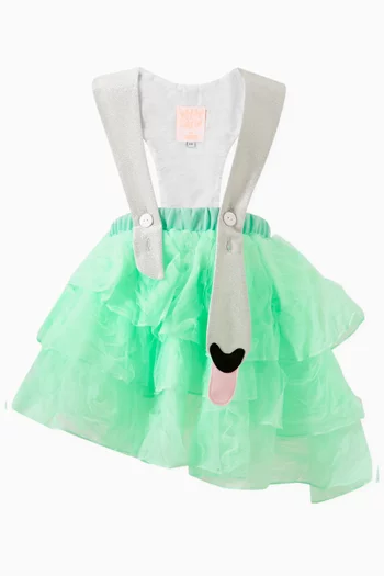 فستان فيري تيل بكشكش