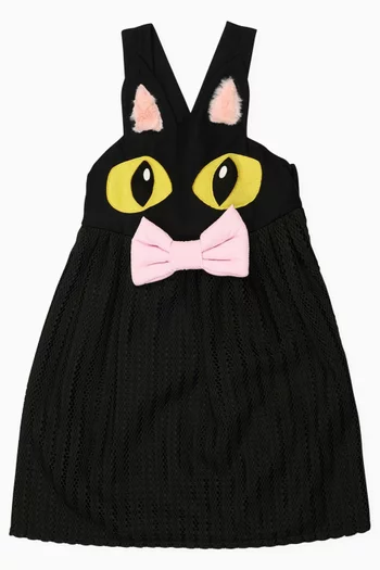 فستان مايسي بتفاصيل قطة