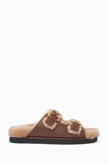 Chloe fur slides online