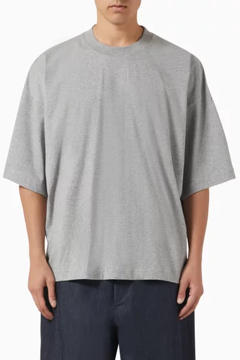 Branded T-shirt in Cotton