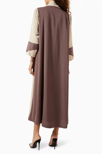 Classy Coat Abaya in Crepe
