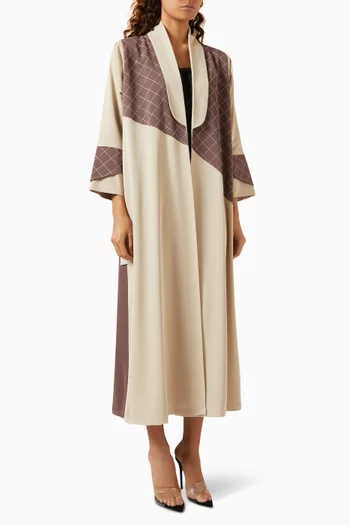 Classy Coat Abaya in Crepe