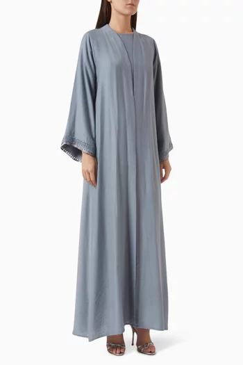 4-piece Abaya Set in Linen