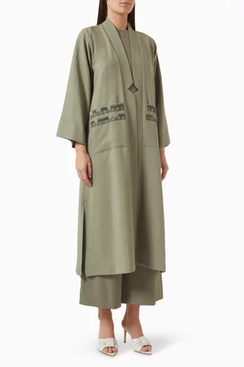4-piece Co-ord Set in Linen