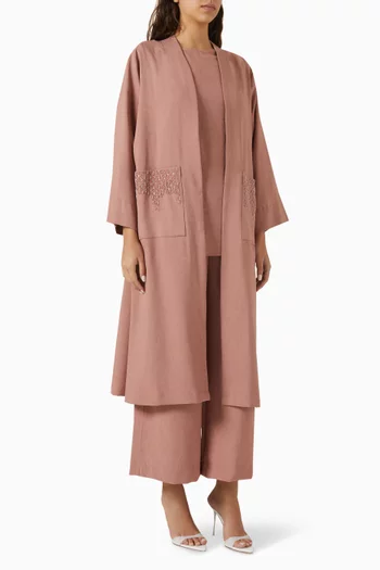 4-piece Co-ord Set in Linen