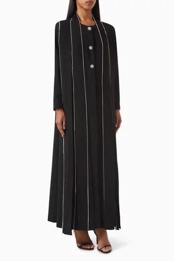 Embellished-trim Maxi Dress