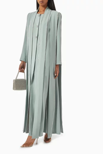 Embellished-trim Maxi Dress