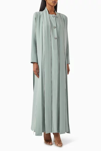 Embellished-trim Maxi Dress