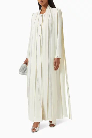 Embellished-trim Maxi Dress