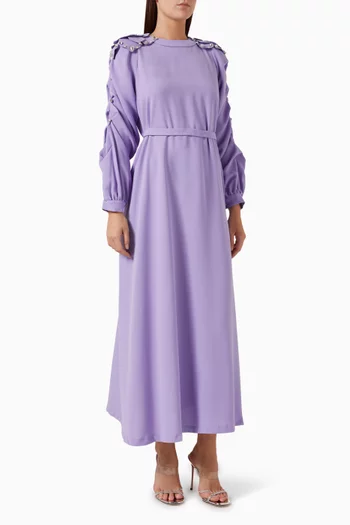 Lucas Pearl-embellished Maxi Dress