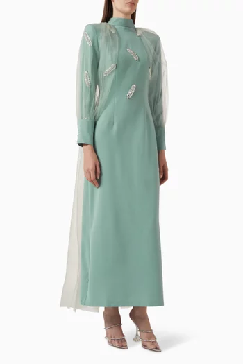 Vanessa Embellished Maxi Dress