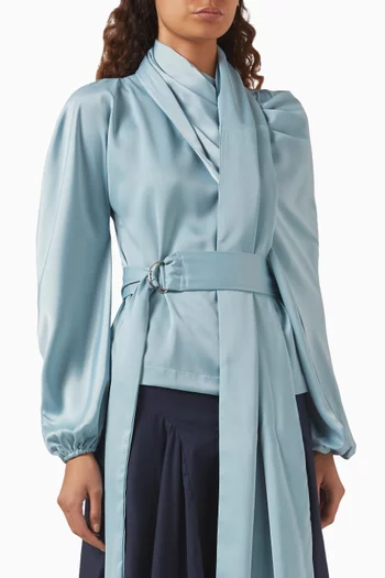 Ray Wrap-scarf Top