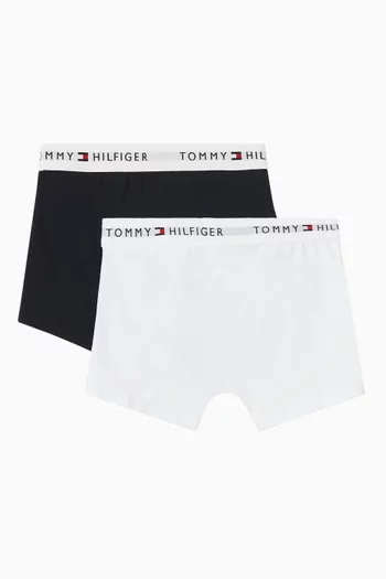 Signature Logo Waistband Boxer Briefs, Pack of 2