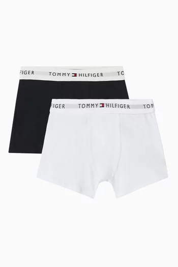 Signature Logo Waistband Boxer Briefs, Pack of 2