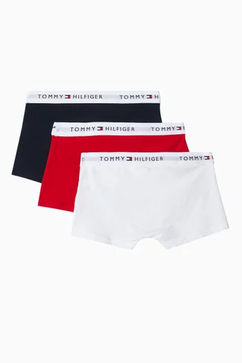 Logo Waistband Boxer Briefs, Set of 3