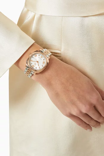 Flair Coussin Quartz Watch, 34mm