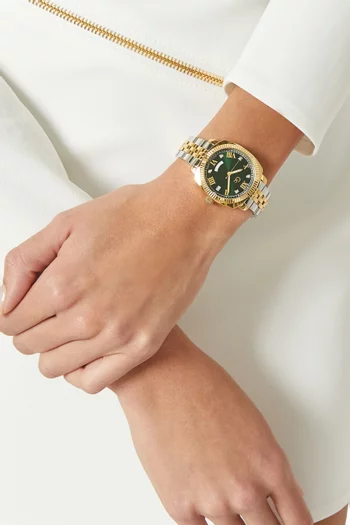 Flair Coussin Quartz Watch, 34mm