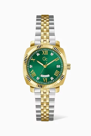Flair Coussin Quartz Watch, 34mm