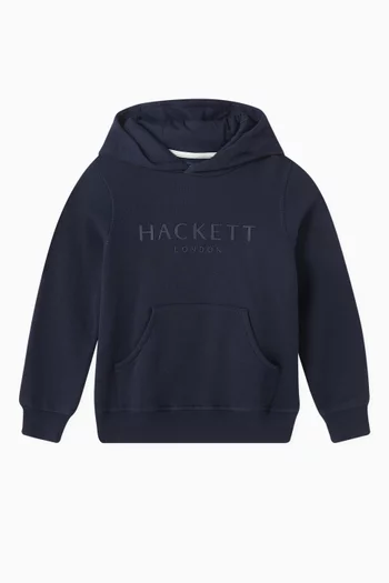 Logo Hoodie in Cotton
