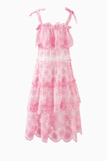 Lena Embroidered Dress