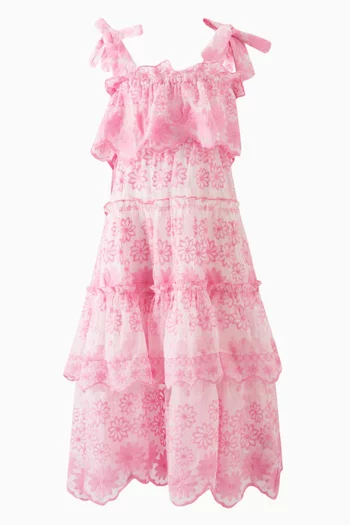 Lena Embroidered Dress