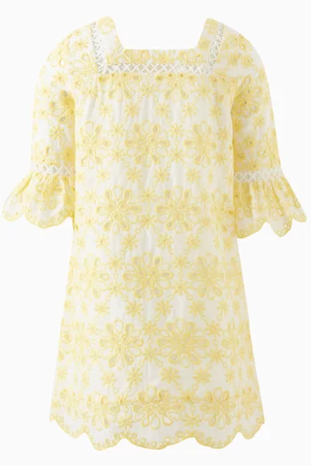 Nora Embroidered Dress