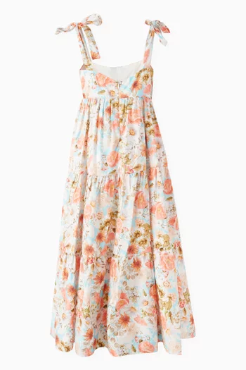 Daphne Maxi Dress in Cotton