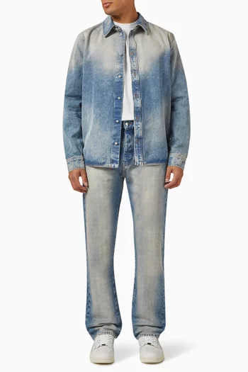 MA Quad Interior Shirt in Denim