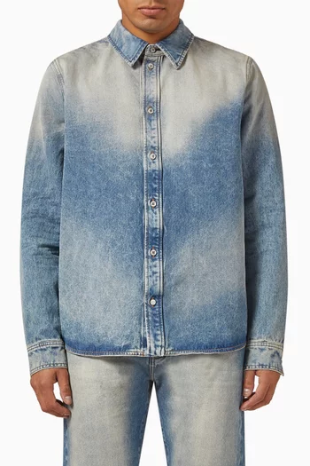 MA Quad Interior Shirt in Denim