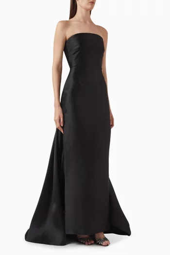 Strapless gowns online discount