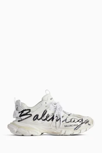 Track Signature Sneakers in Mesh & Nylon