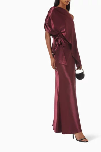 Marigold Top & Skirt Set in Crepe