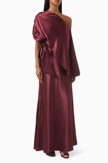 Marigold Top & Skirt Set in Crepe