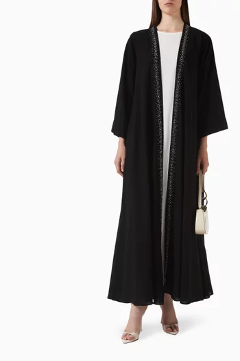 Embroidered Abaya Set