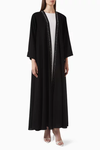 Embroidered Abaya Set