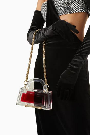 Leora Top-handle Bag in Acrylic