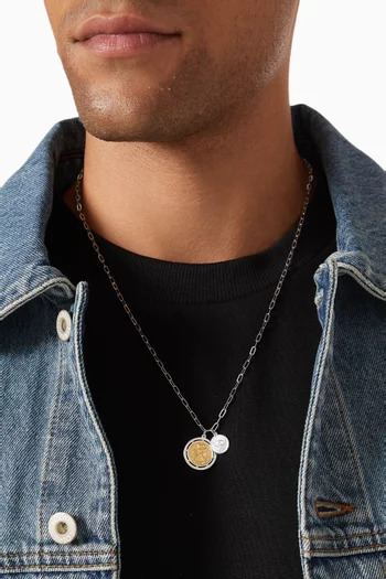 قلادة تست أوف تايم بدلاية فضة إسترلينية