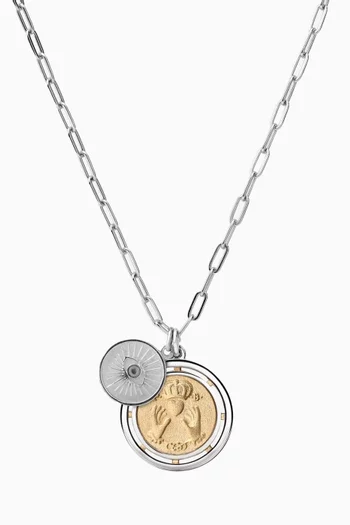 قلادة تست أوف تايم بدلاية فضة إسترلينية