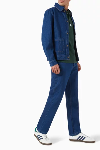 Straight-leg Jeans in Denim