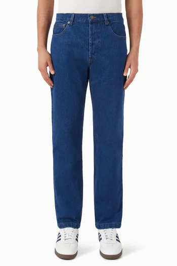 Straight-leg Jeans in Denim