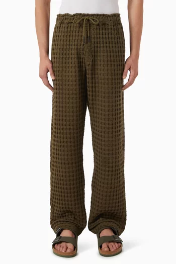 Turtle Ayora Waffle Pants in Cotton