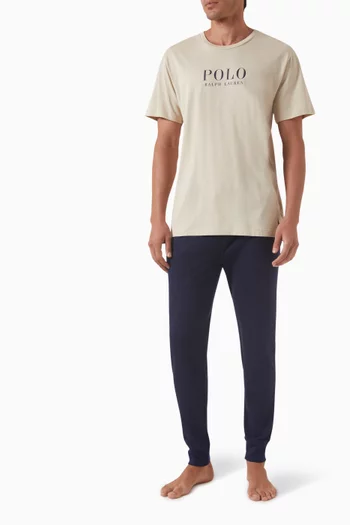 Logo Sleep Sweatpants in Cotton-blend