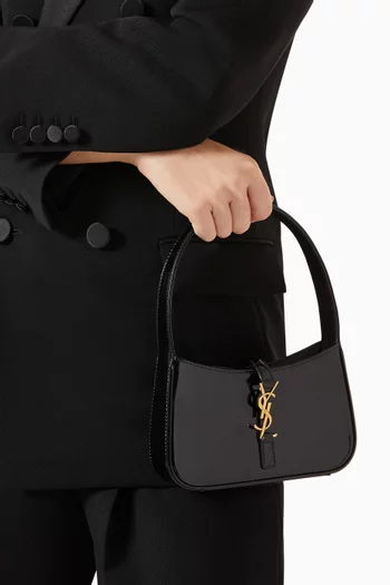 Mini Le 5 A 7 Hobo Bag in Patent Leather
