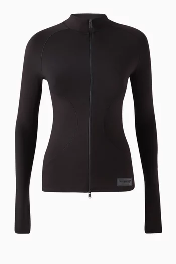 Fitted Running Top in Recycled Softskin