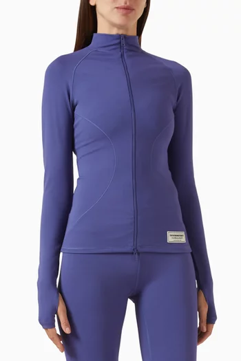 Fitted Running Top in Recycled Softskin