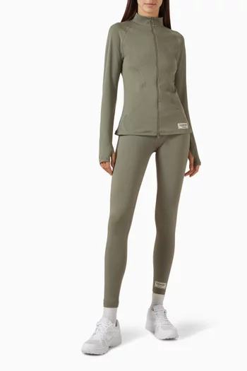 Fitted Running Top in Recycled Softskin