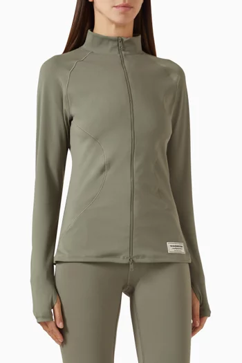Fitted Running Top in Recycled Softskin