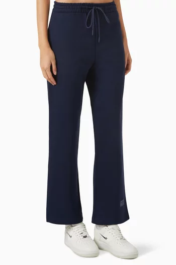 29.5" Wide-leg Sweatpants in Organic Cotton Blend