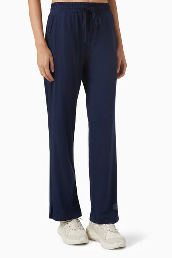 29.5" Wide-leg Sweatpants in Organic Cotton-blend