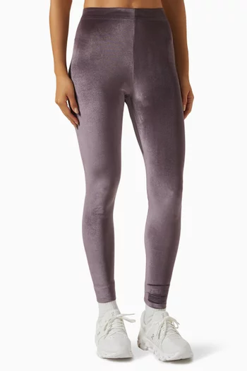 Leggings in Stretch Velour